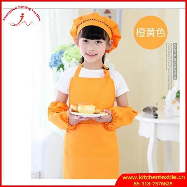 Good selling 100% cotton baby clothes children apron kids apron cooking