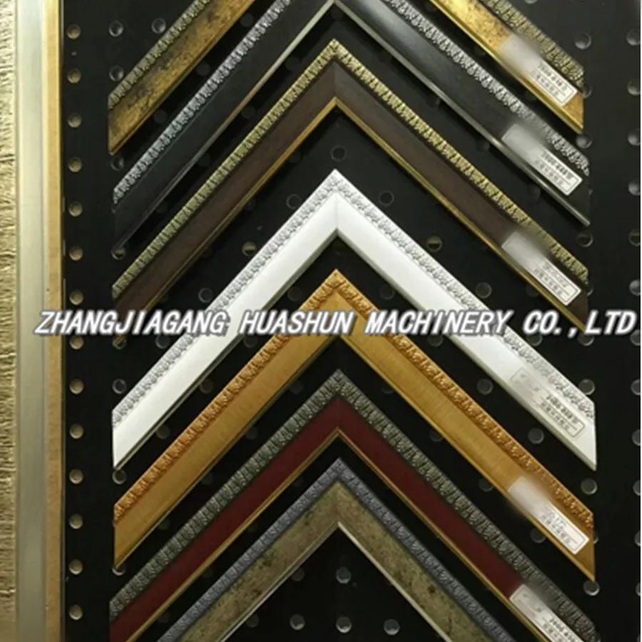 plastic baguette frame moulding profile making machine extruder line for pictures