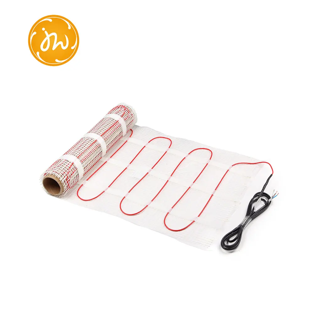 230V twin conductor electrical underfloor heating mats PVC floor heat mat