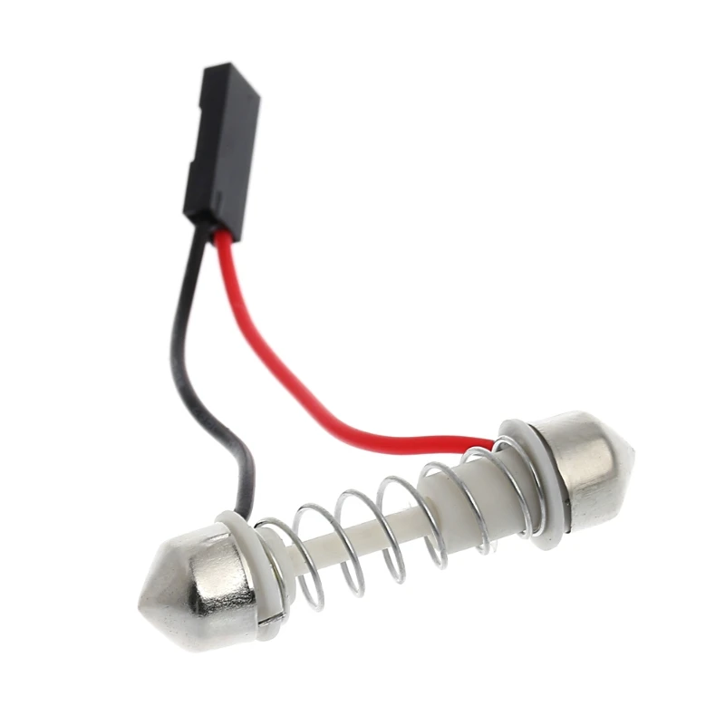 Roof Lamp 5050 Chip 24 SMD Car Led Panel Interior Light DC 12V White Auto Reading Lamp With T10 Festoon Adapters Dome Bulb