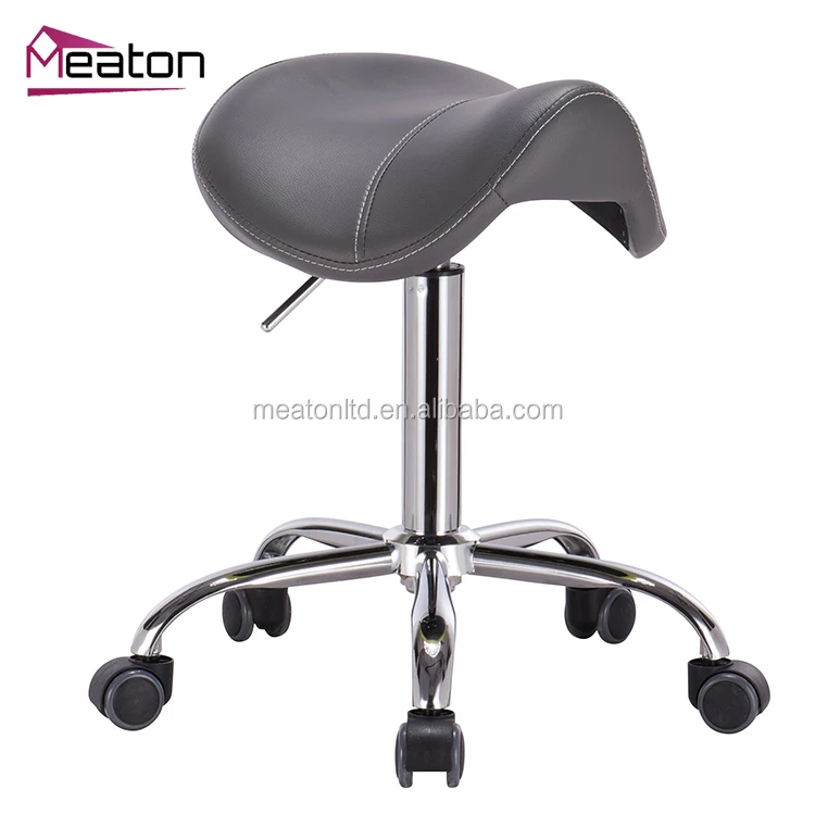 Newly high quality luxury design hair cutting simple style saddle stools