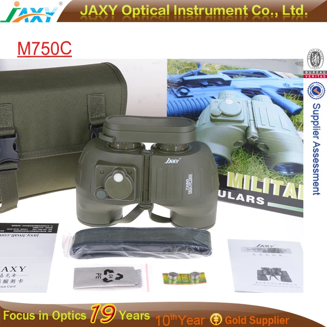 Ударопрочный заполнены азотом 7 X 50 военная дальномер бинокль