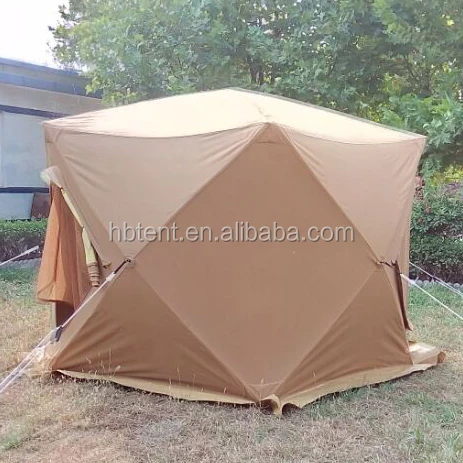 Double Layers Canvas material ice fishing tents
