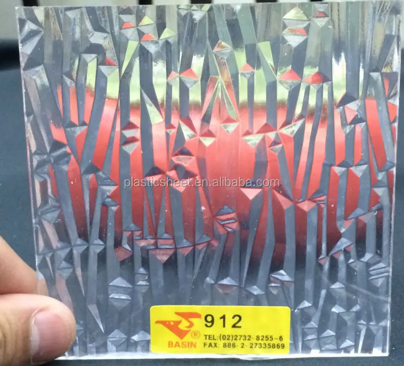 Polystyrene PS SHEET ceiling lights patterned plate diffuser