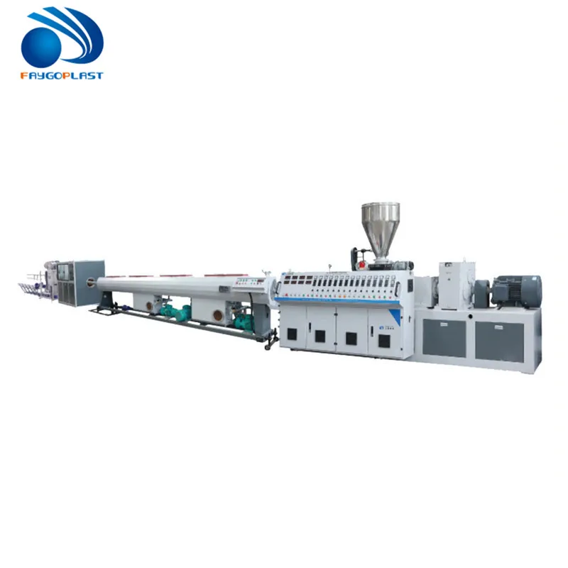 Good design high performance used hdpe pvc pipe production line
