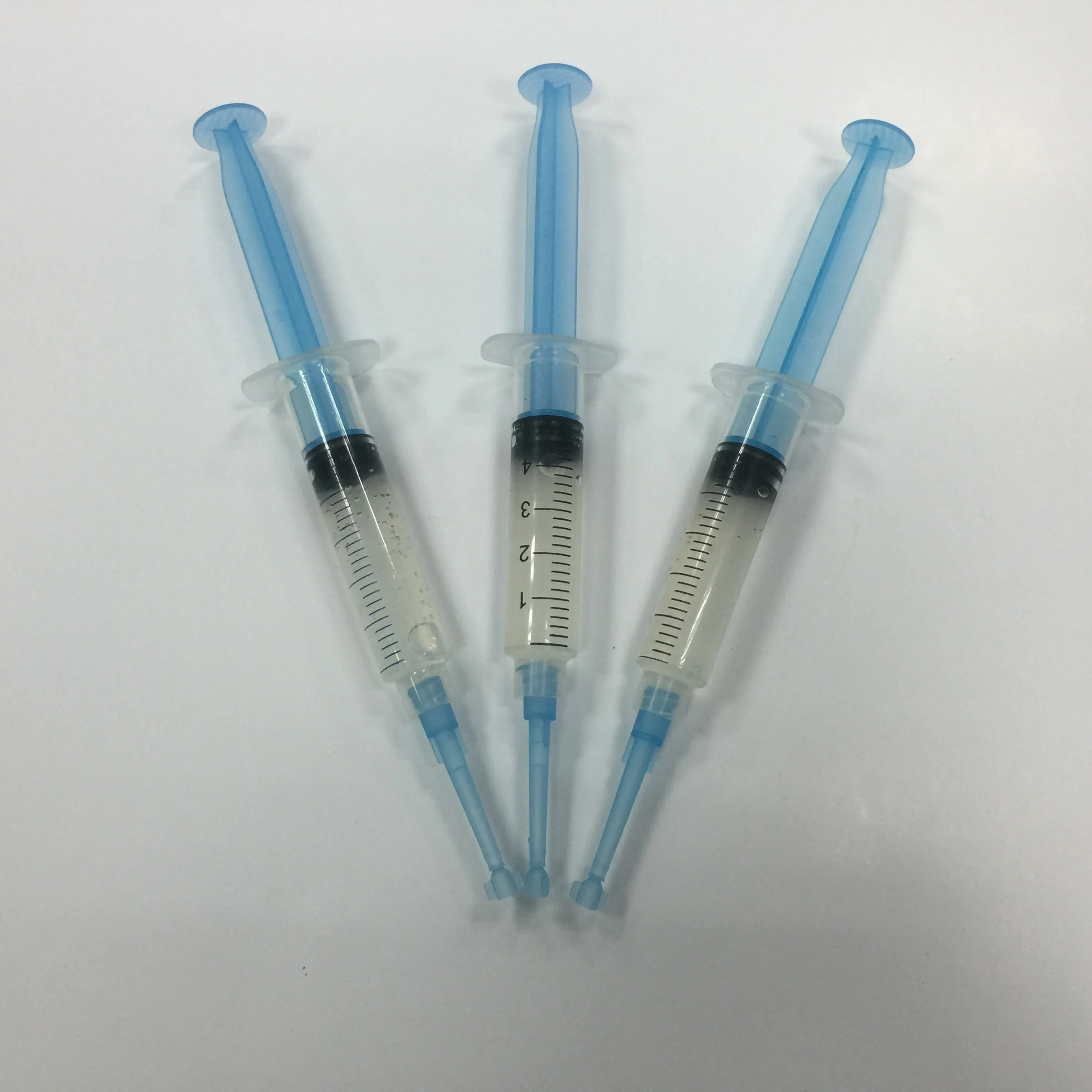 Desensitizing gel syringe for teeth whitening, anti-sensitive teeth whitening gel