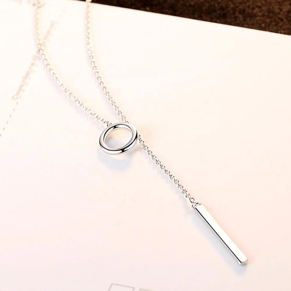 CZCITY Designer Women Jewelry Link Chain 2021 Circle Chunky Fashion Trendy Woman Long Necklace