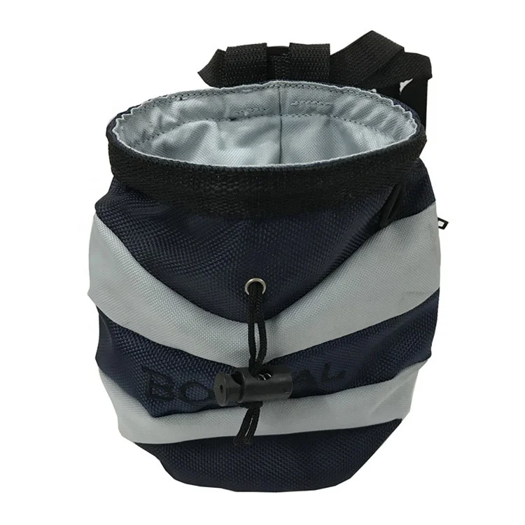
Professional rock climbing gym chalk bag magnesium powder storage bags with belt 
