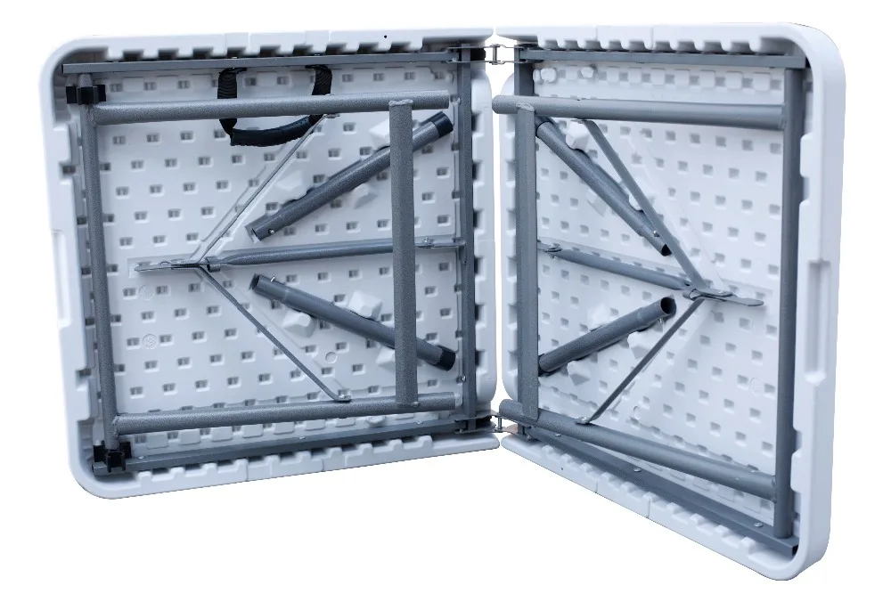 4FT wholesale price Plastic Folding in Half catering Table camping table picnic
