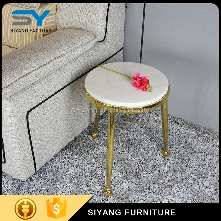 Alibaba оптовая гостиная мебель из нержавеющей стали дизайн столик JJ027
