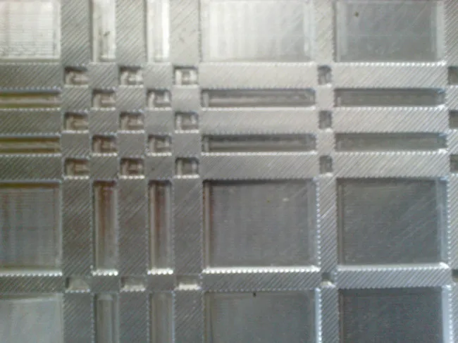 hot printing plate for leather
