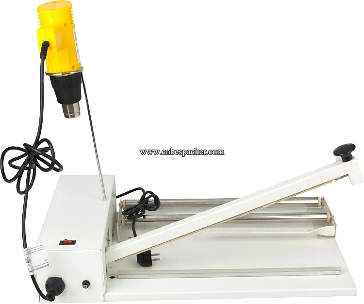SKA-300 Пищевой Пластиковый Мешок Руку Sealer Машина С Сокращение Пистолет Через Дополнительный