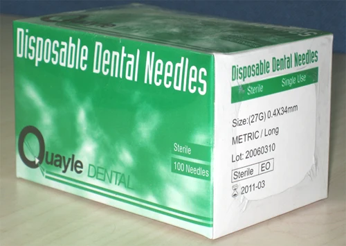 
Disposable 27g dental needle universal type 