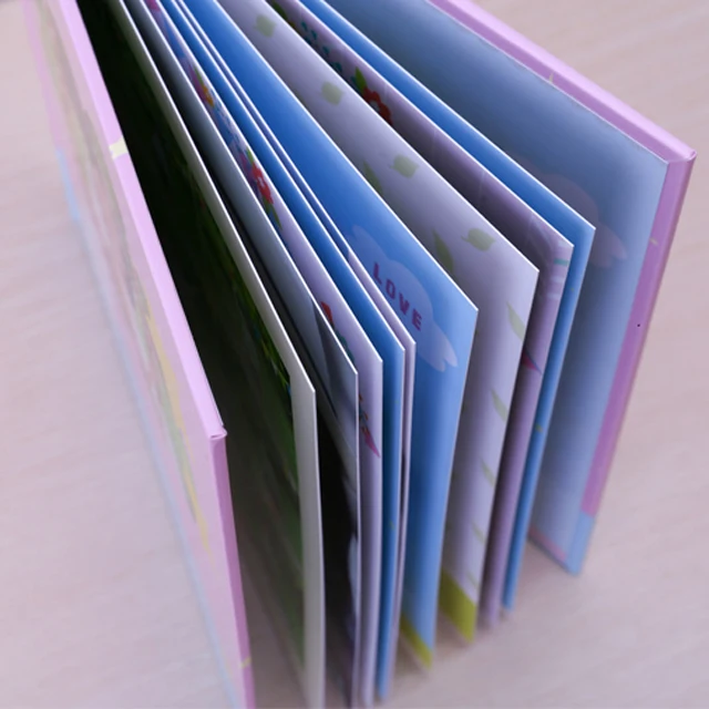 High Quality Hrdcover Deluxe Binding Custom Printed Photo Baby Memory Book