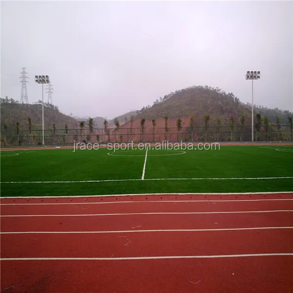 China factory price stadium athletic running rubber track synthetic running track material