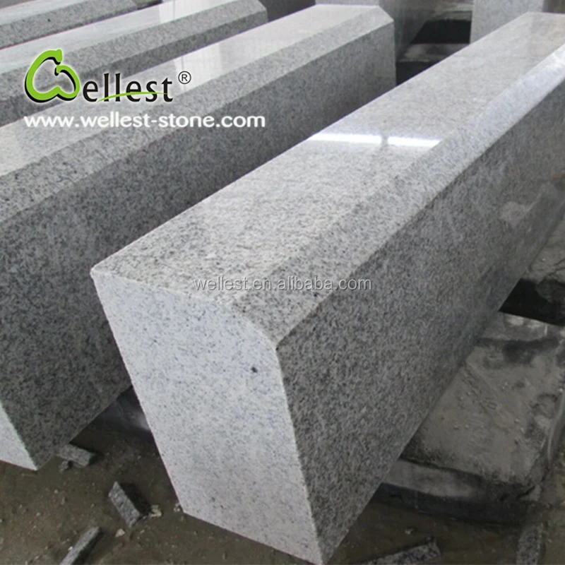
Wholesale G603 Lunar Pearl Granite Curb Stone for Paving Road Edge 