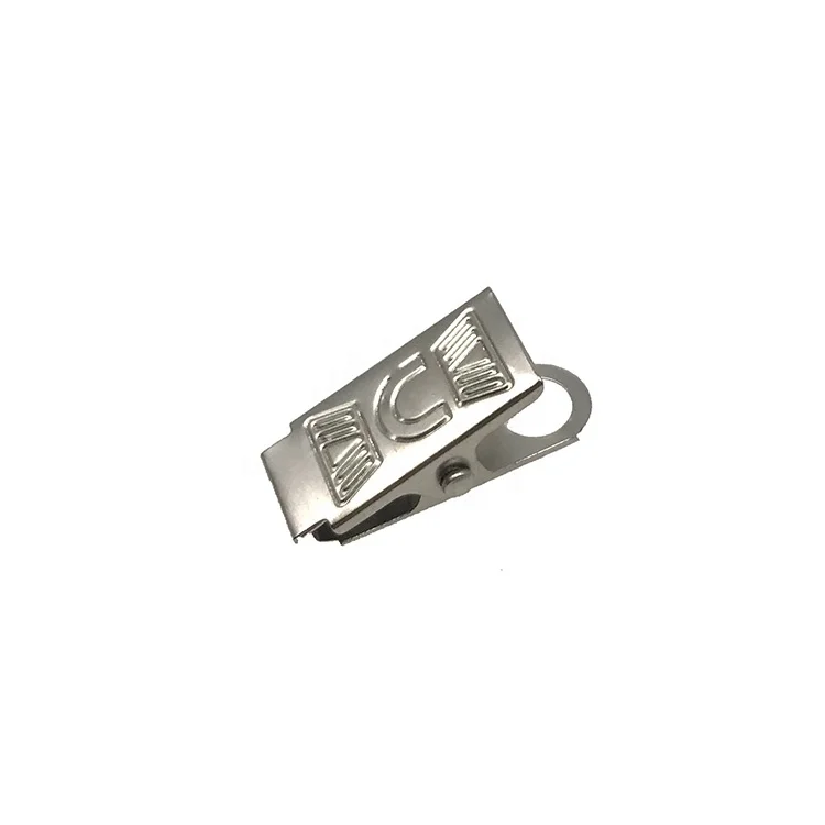 Wholesale Different Sizes Nickel Color Iron Clip Name Tag Clip For Card Holder