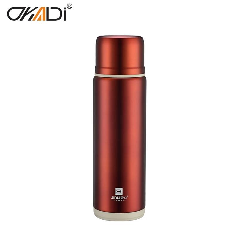 Outdoor Sports Vacuum Stainless Seel Insulated Outdoor Travel Water Bottle Thermos Flask 1 Liter Thermos