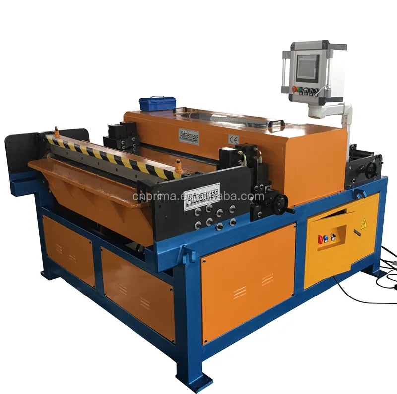 Air conditioner Auto pipe duct production machine line 3 , HVAC rectangular making machine line III