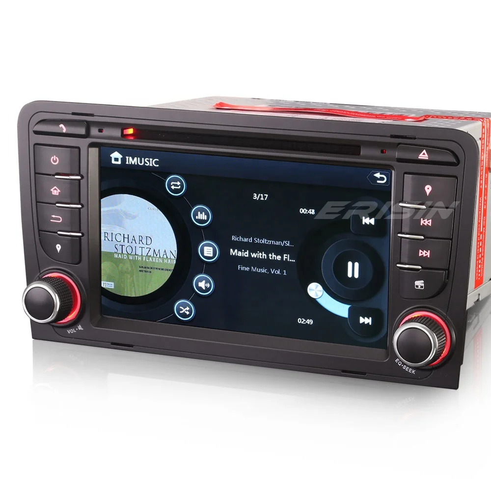  2019 Erisin ES7147A новейший 2 din Автомобильный Радио dvd-плеер для BMW E46