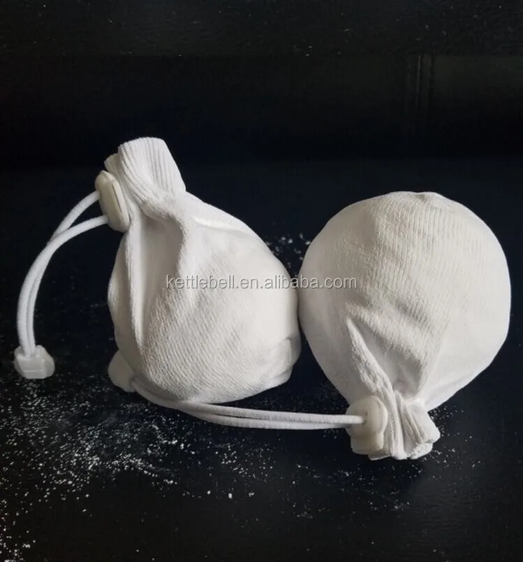 refillable hand chalk ball shot for rock climbing