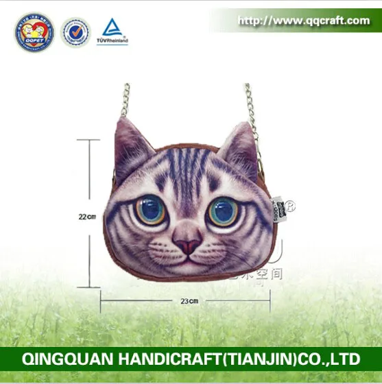 Popular Cute Cat Face Watches & Single Shoulder Bag & Shoulder Bag Handbag