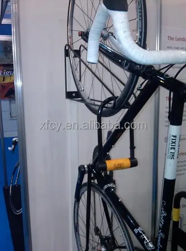 Vertical Single Triangle Commercial Wall Mounted Home Bike Wall Mounts Storage Bike Hanger Rack