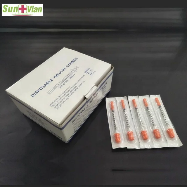 Disposable  high quality  1cc syringe