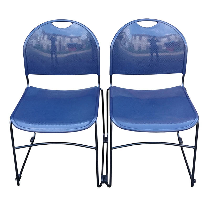 plastic stackable comfortable school chair