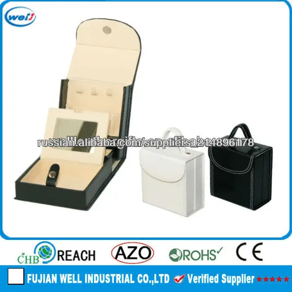 Красивая коробка кожа ювелирные изделия