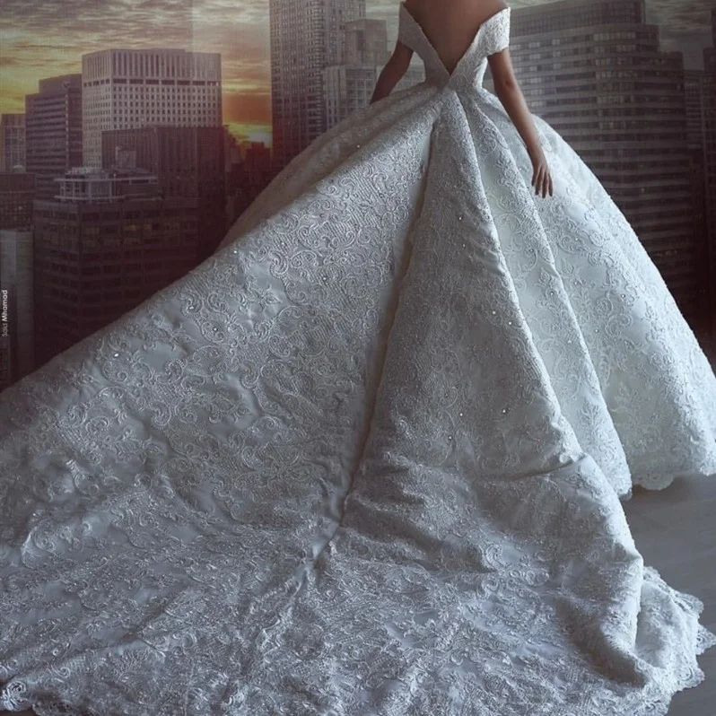 V-neck wedding dress bridal gown turkey wholesale No MOQ