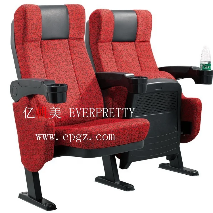 Commercial Theater Furniture Theater Chairs Church Chairs Auditorium Chairs with Back Cup Holder