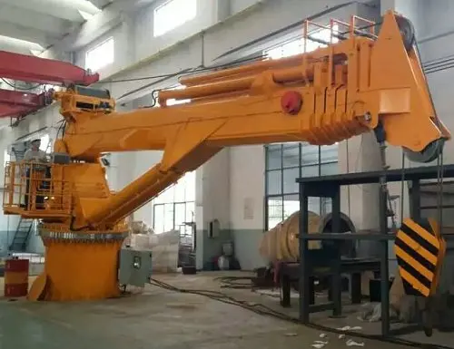 Складная яхта палуба порт стреловой кран гидравлический кран