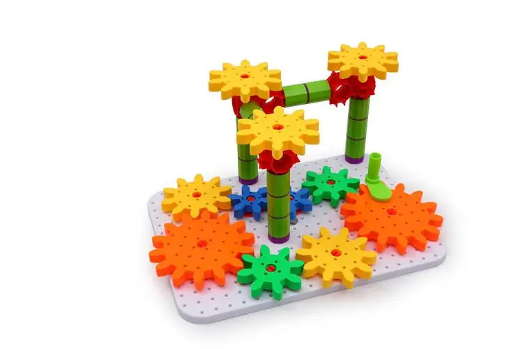 From manufacturer learning children gear building block construction toy intellect blocks set