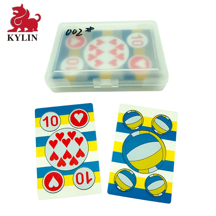 100% водонепроницаемые пластиковые игральные карты с чехлом, стандартный индекс-качественные карты для казино для черного Джека, румми, покера, волшебные реквизиты