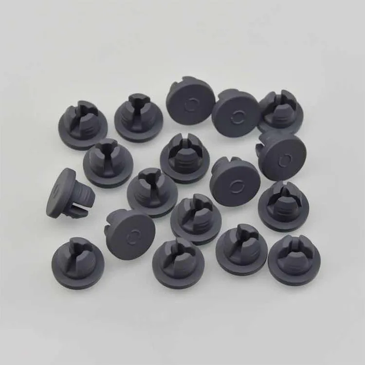 Luxury 10ml vial rubber medicine bottle stopper rubbers