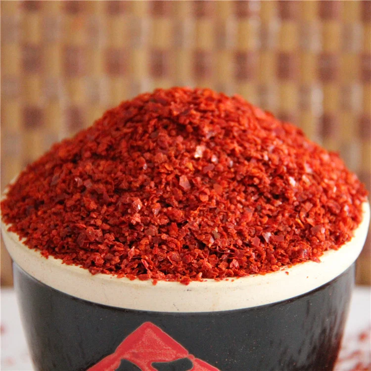 100% Natural High Quality Korean Cayenne Chili Pepper Crushed with seeds
