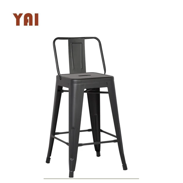home center kitchen metal brass unique industrial vintage aluminum metal bar stool with wood seat
