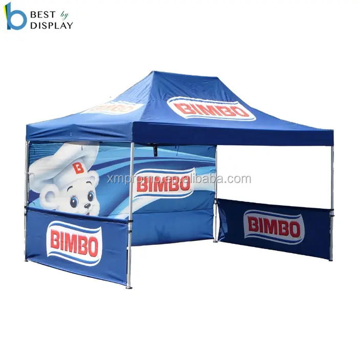 Folding Tents 40*40mm hexagon frame hot sale 10X10 Pop Up Canopy Tent Market advertising outdoor Gazebo