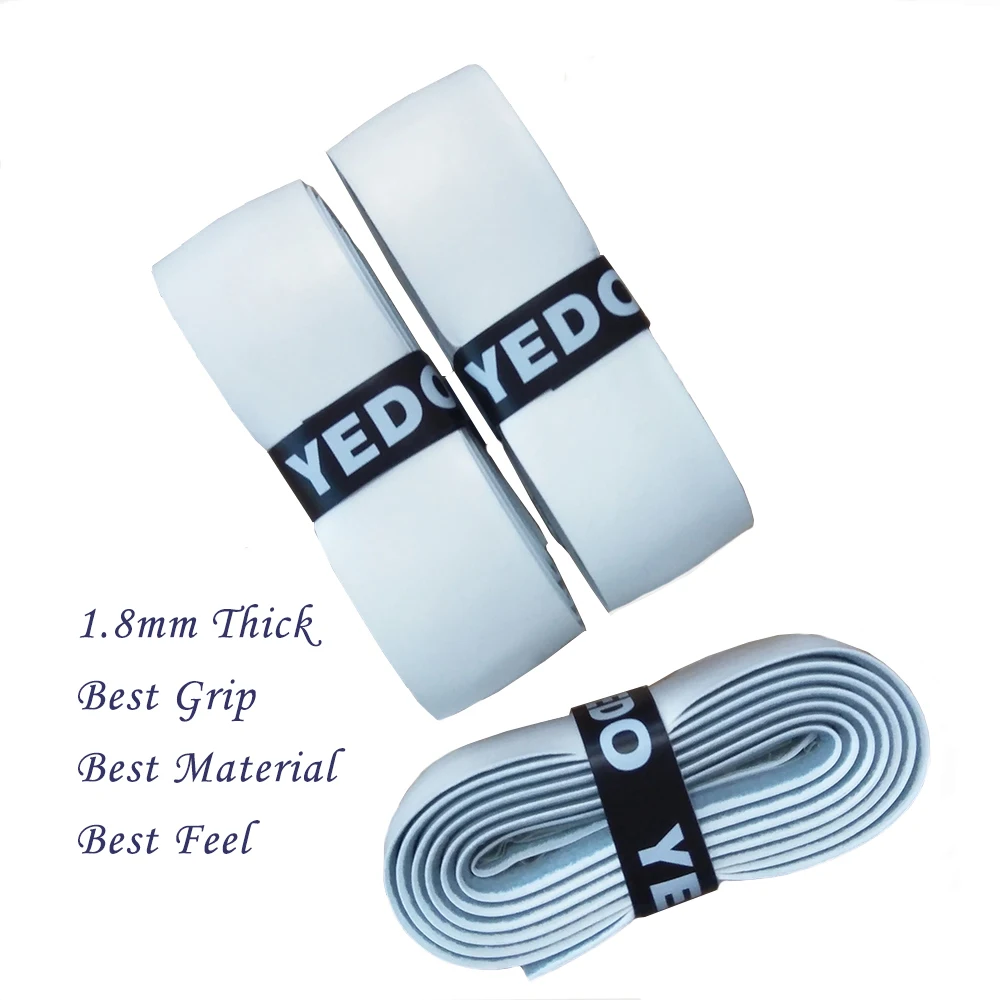 2 шт./упаковка, сменная ручка из ПУ для спортивной теннисной ракетки