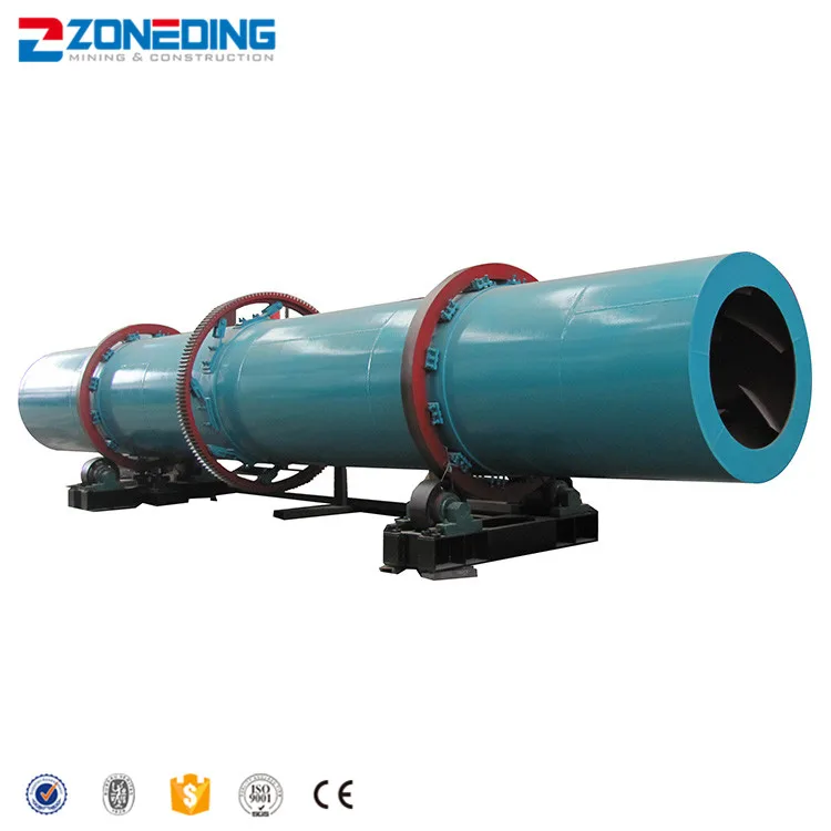 
Industrial rotary dryer burner quartz sand rotary dryer price for sale 
