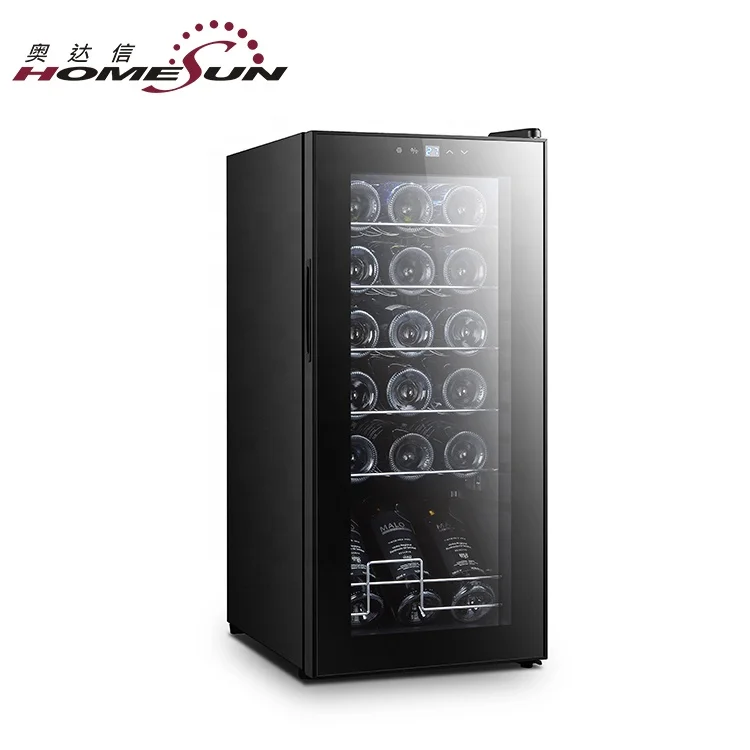 OEM Compressor Cooling 18 Bottle Wine Cooler, Portable Electric Wine Cooler, Wine Cellar Customized