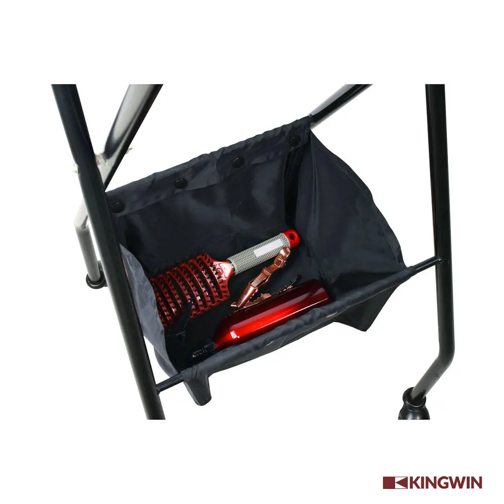 Beauty hair salon trolley Folding Service Tray