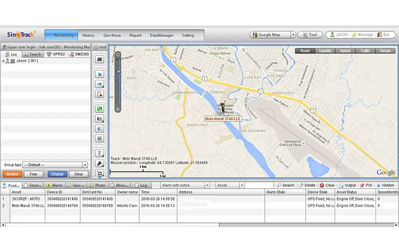 GPS Software GPS Tracking System Fleet Management