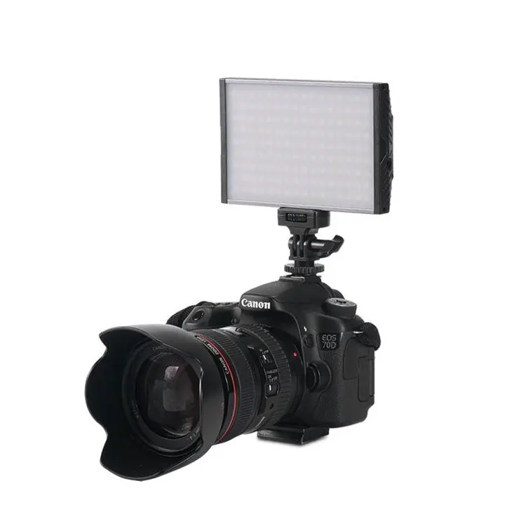PT-15B Ultra-thin Bi-Color 3200K-5600K Aluminum Alloy Dimmable Studio Photography  LED Photo Video Panel Light for Camera