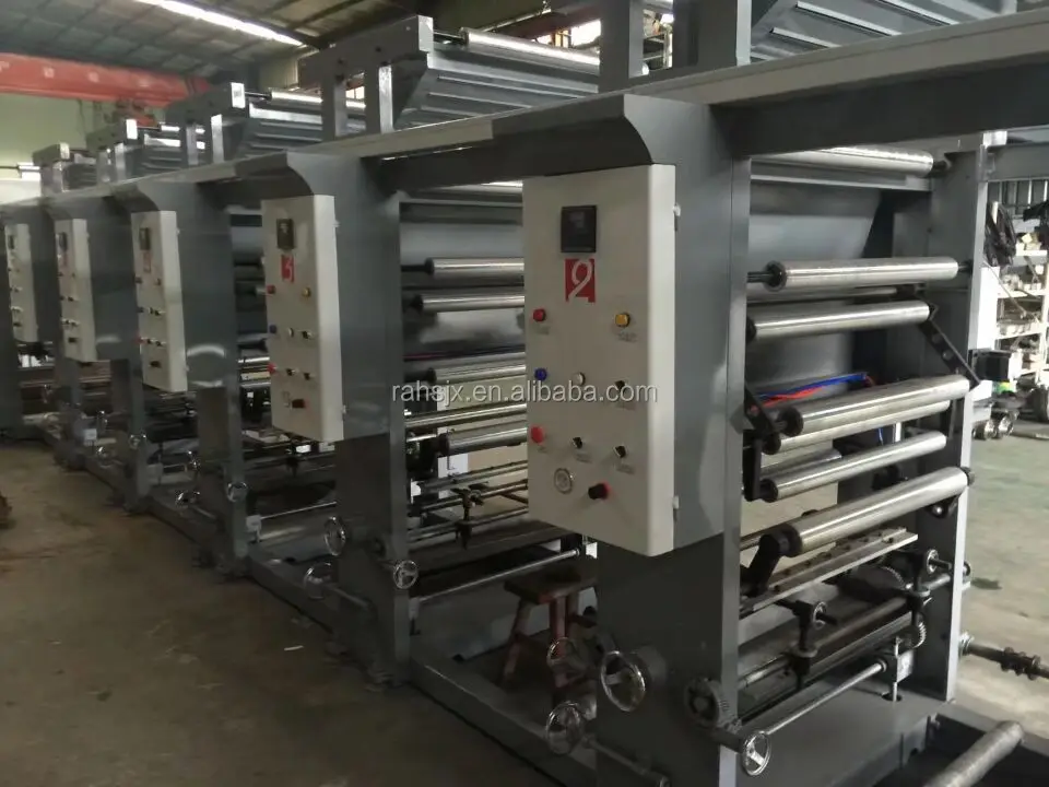 
ASY-6600A normal speed 6 colors rotogravure printing wall paper machine 