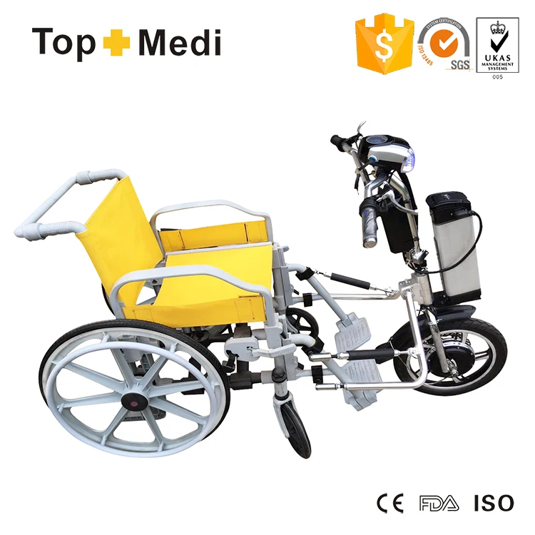 Top Quality Tricycle Wheelchair Hand Bikes Handicapped Scooters Rehabilitation Therapy Supplies Disabled Elderly Aluminum Alloy