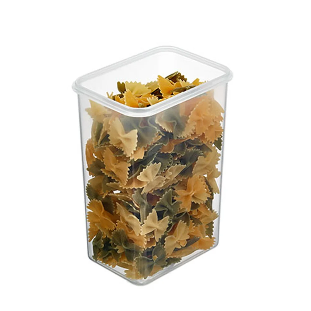 
1300ml Cheap Food Container Stackable Lock Clip Food Box Microwave Freezer Dishwasher use 