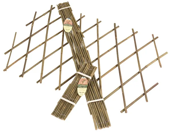 Natural Bamboo Folding Fence for Garden Decoration