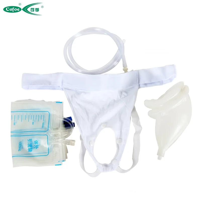 Cofoe Male / Female / Elderly Incontinence Medical Silicone Urine bag